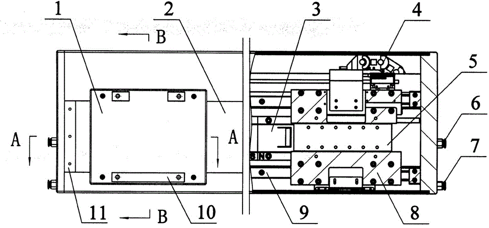 Protective conveying mechanism for high-cleanliness working spaces