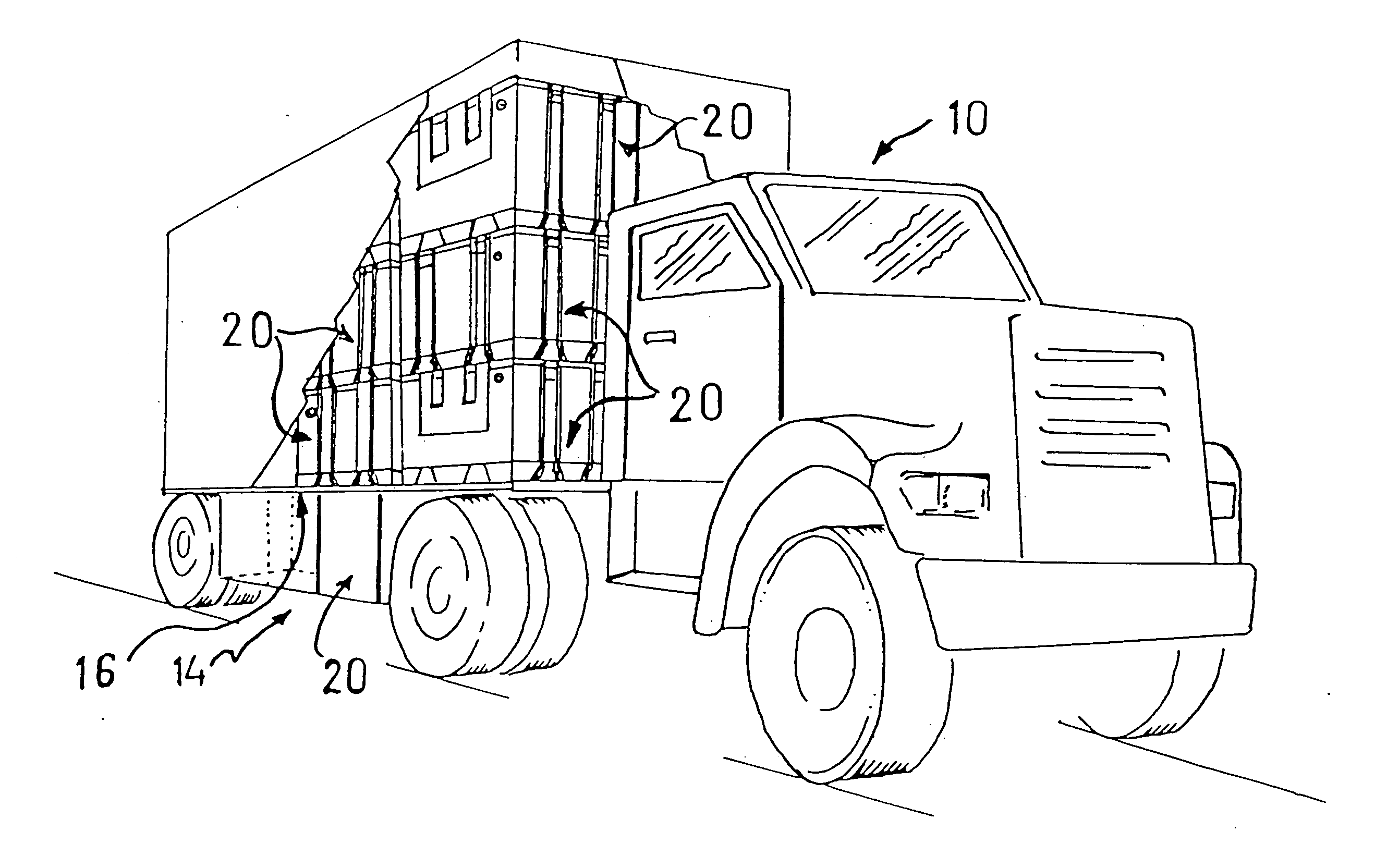 Private pallet-box cargo shipping system