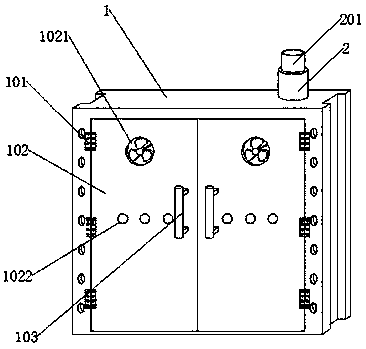 Fireproof door capable of relieving fire