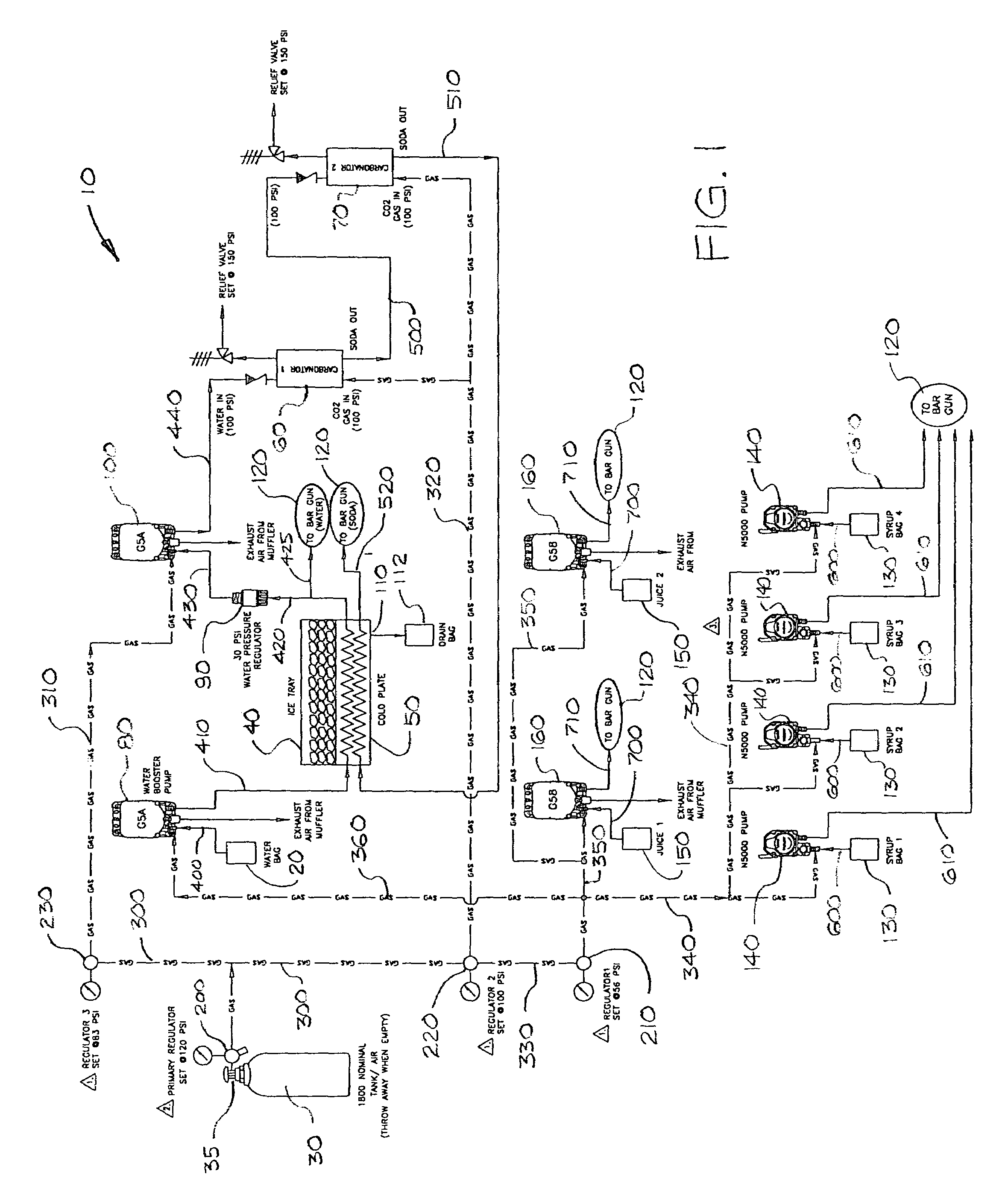 Portable beverage dispensing system