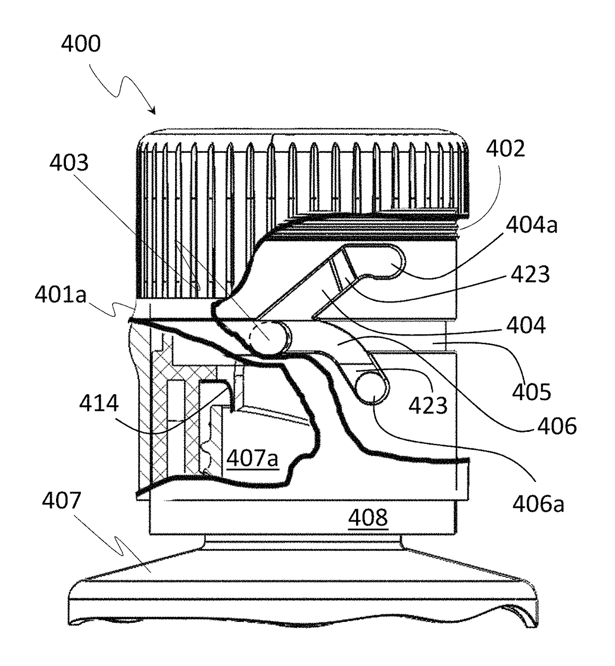 Interactive dispensing bottle cap