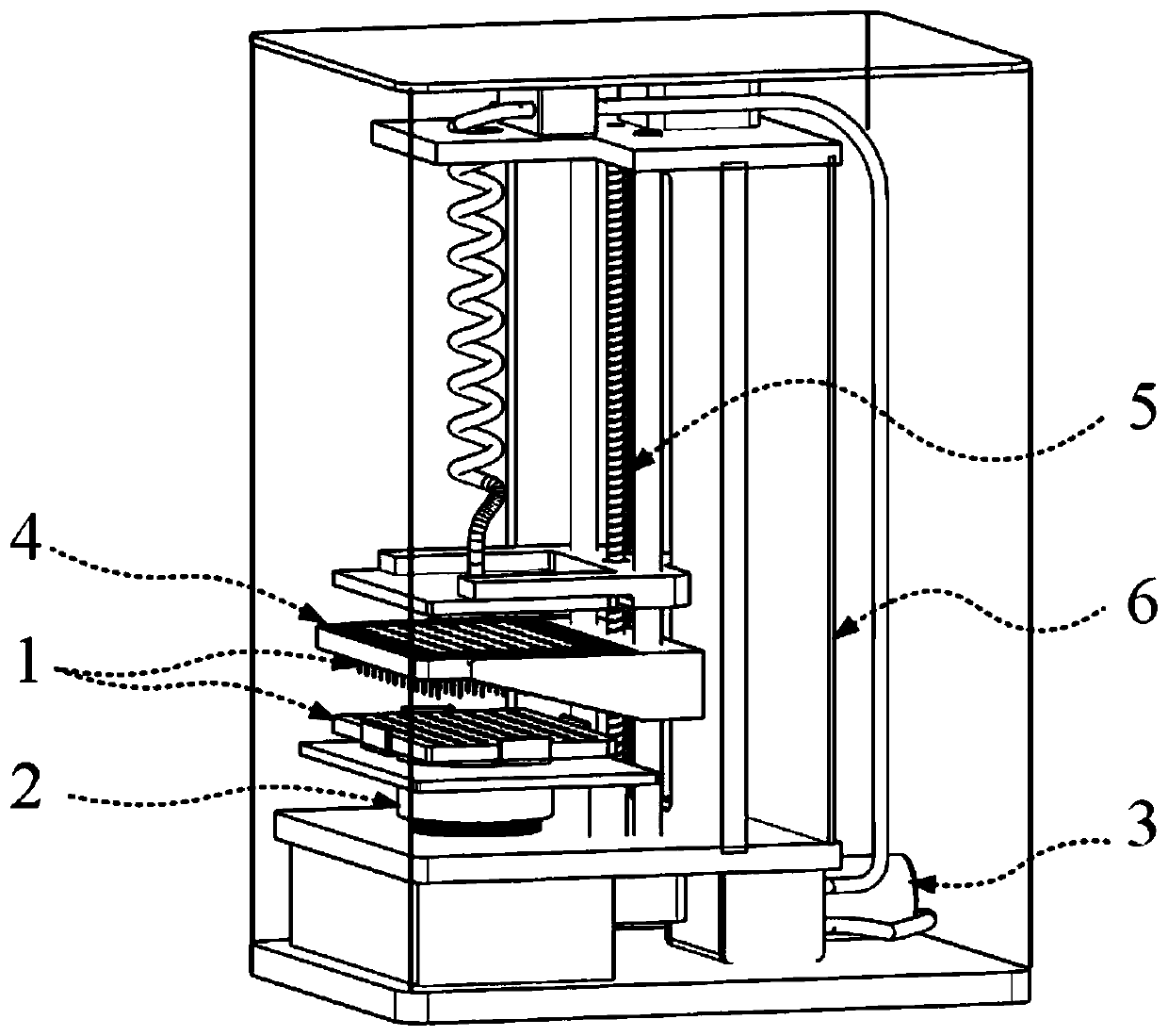 A device for high-throughput and rapid preparation of micro-droplets and its application