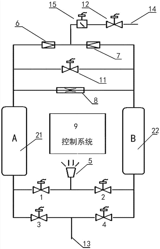 Compressed air dryer