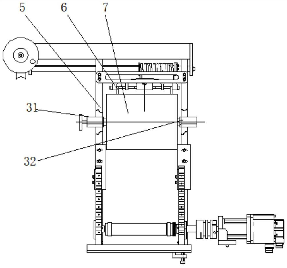 Cutter installing and lifting device for circular cutter die-cutting machine