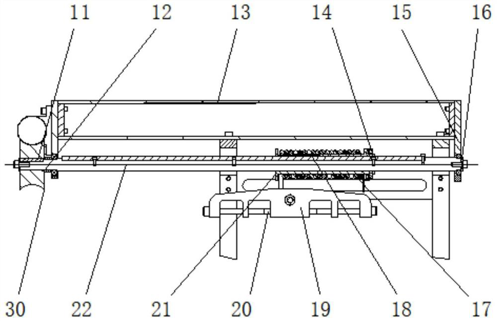 Cutter installing and lifting device for circular cutter die-cutting machine