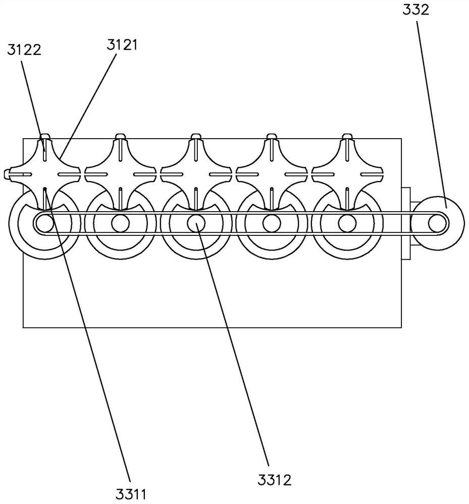 Vertical rotary cutting machine assembly line