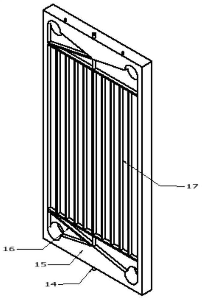 Electric heating plate type reactor and application thereof