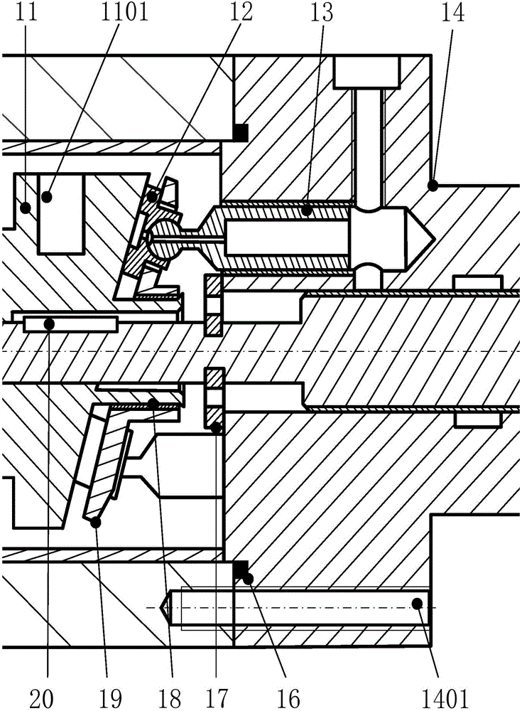 Integrated high-rotation-speed swash-plate-rotating motor pump