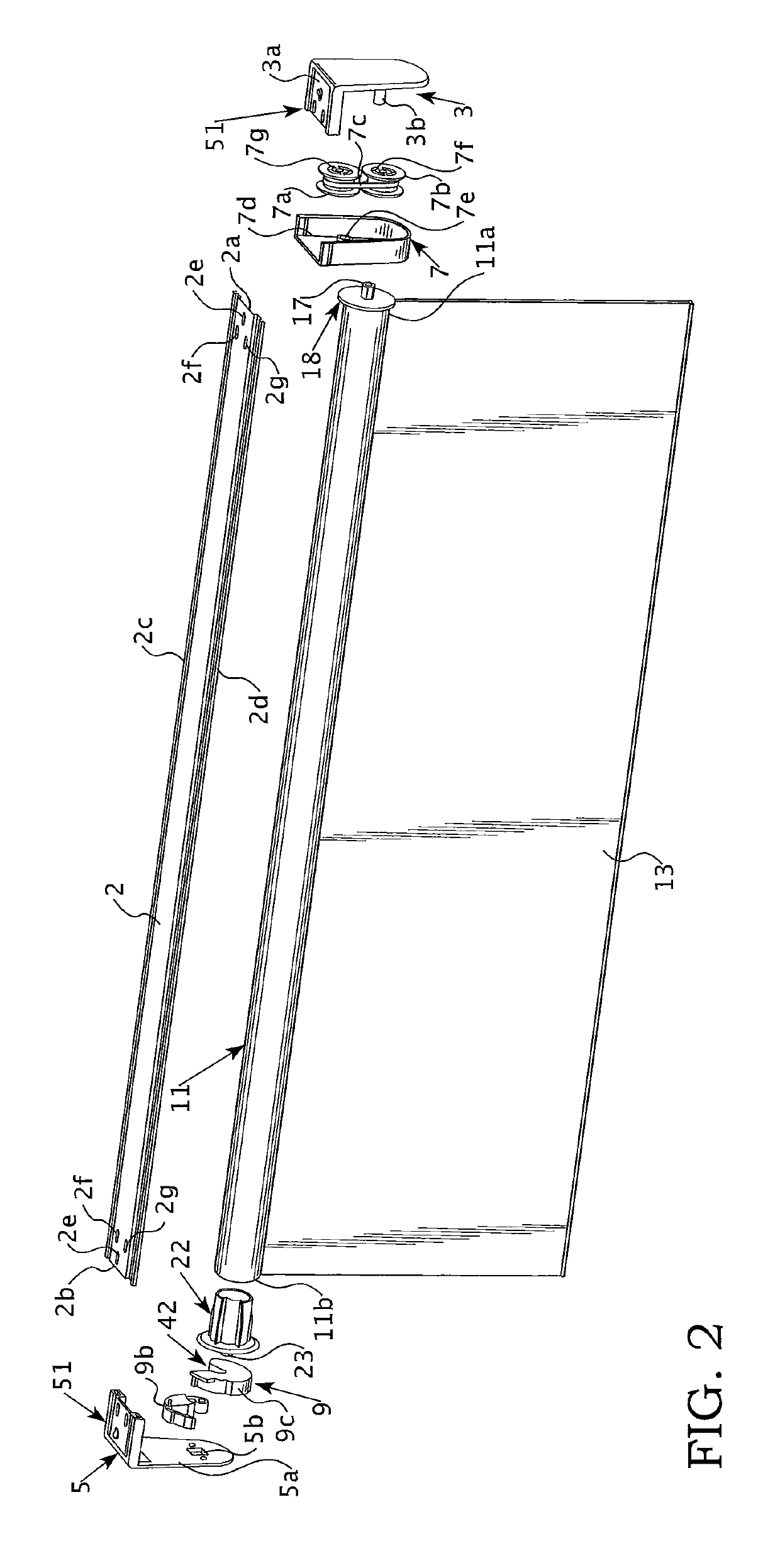 Window covering and stability mechanism for the same