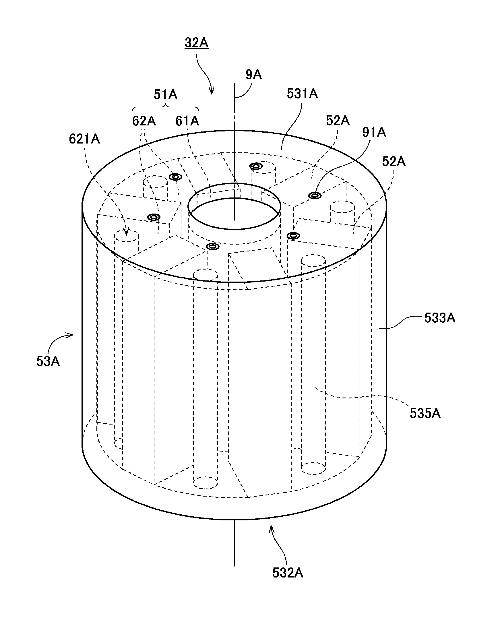 Rotor and manufacturing process of rotor