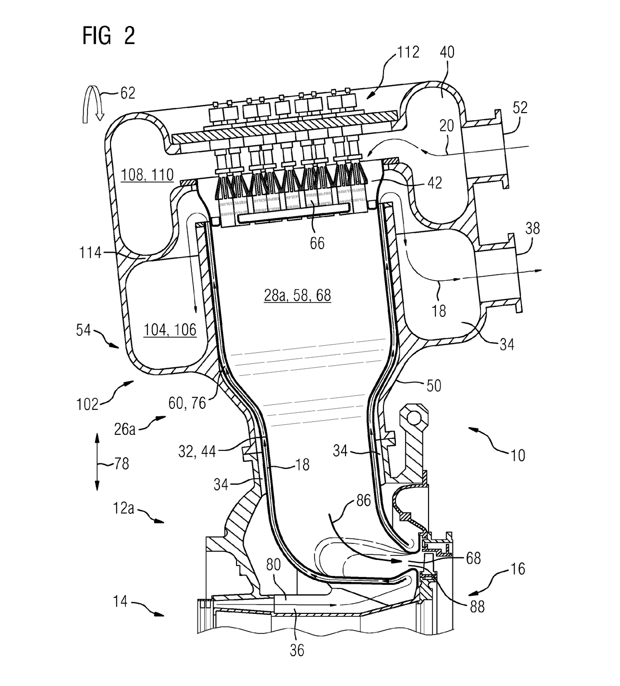 Method for operating a gas turbine engine unit