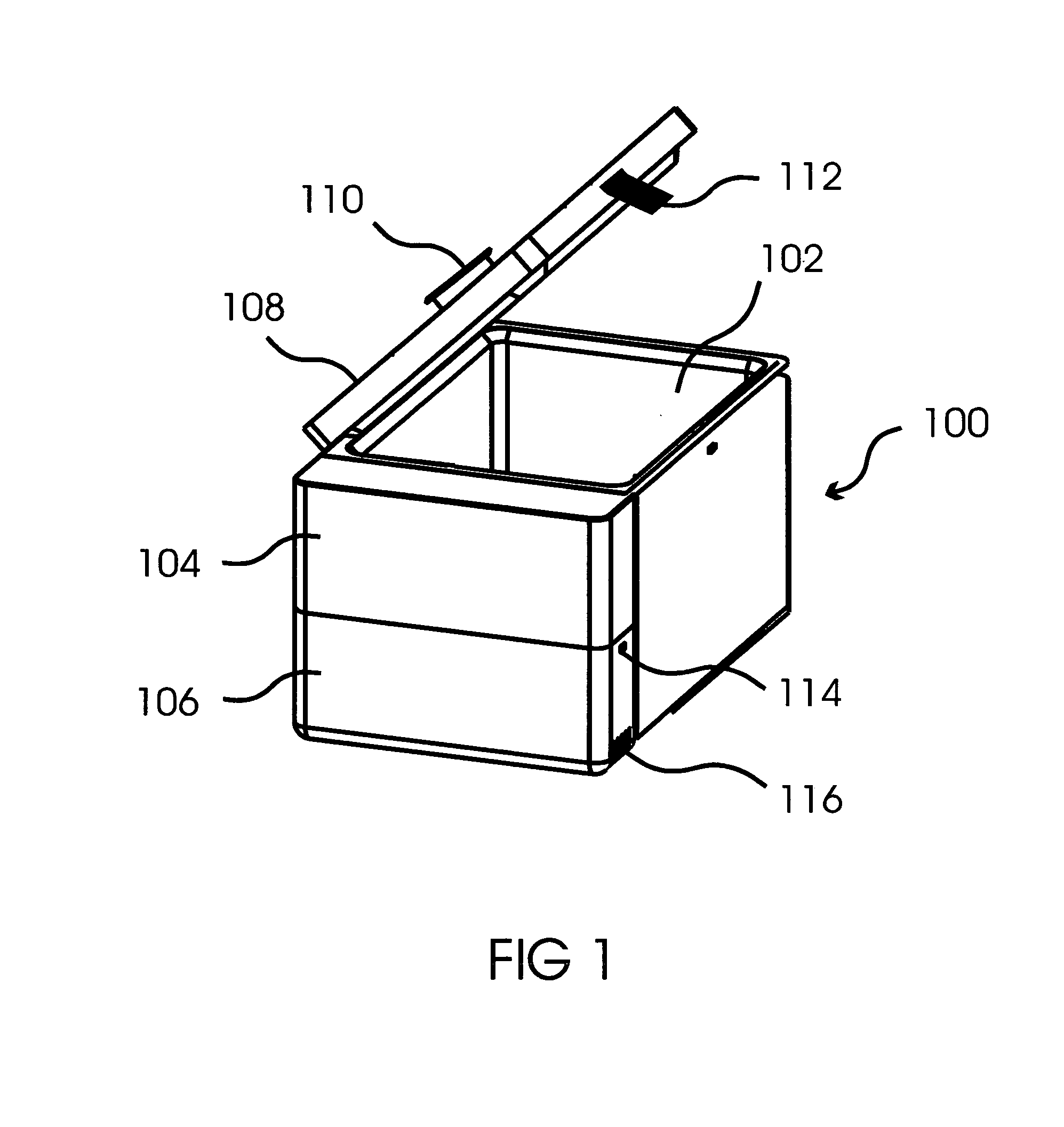 Portable cooler with powered cooling system