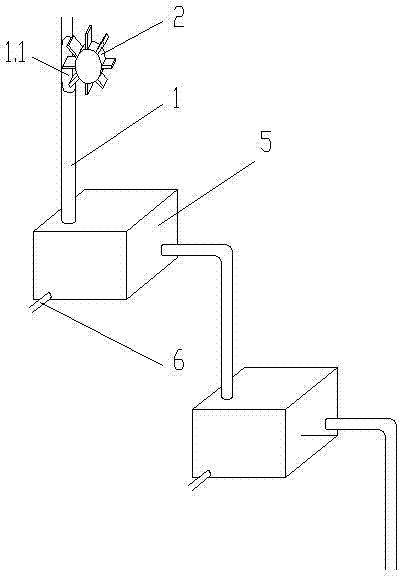 Deep well filling pressure release pipeline device and method