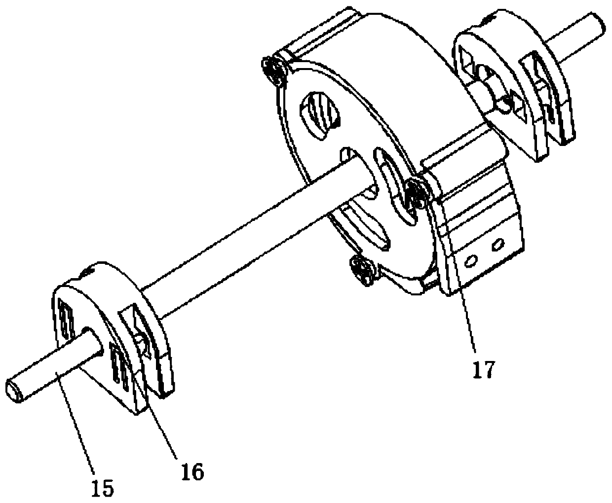 Printing-ink-supplementing bearing type single-time stamp