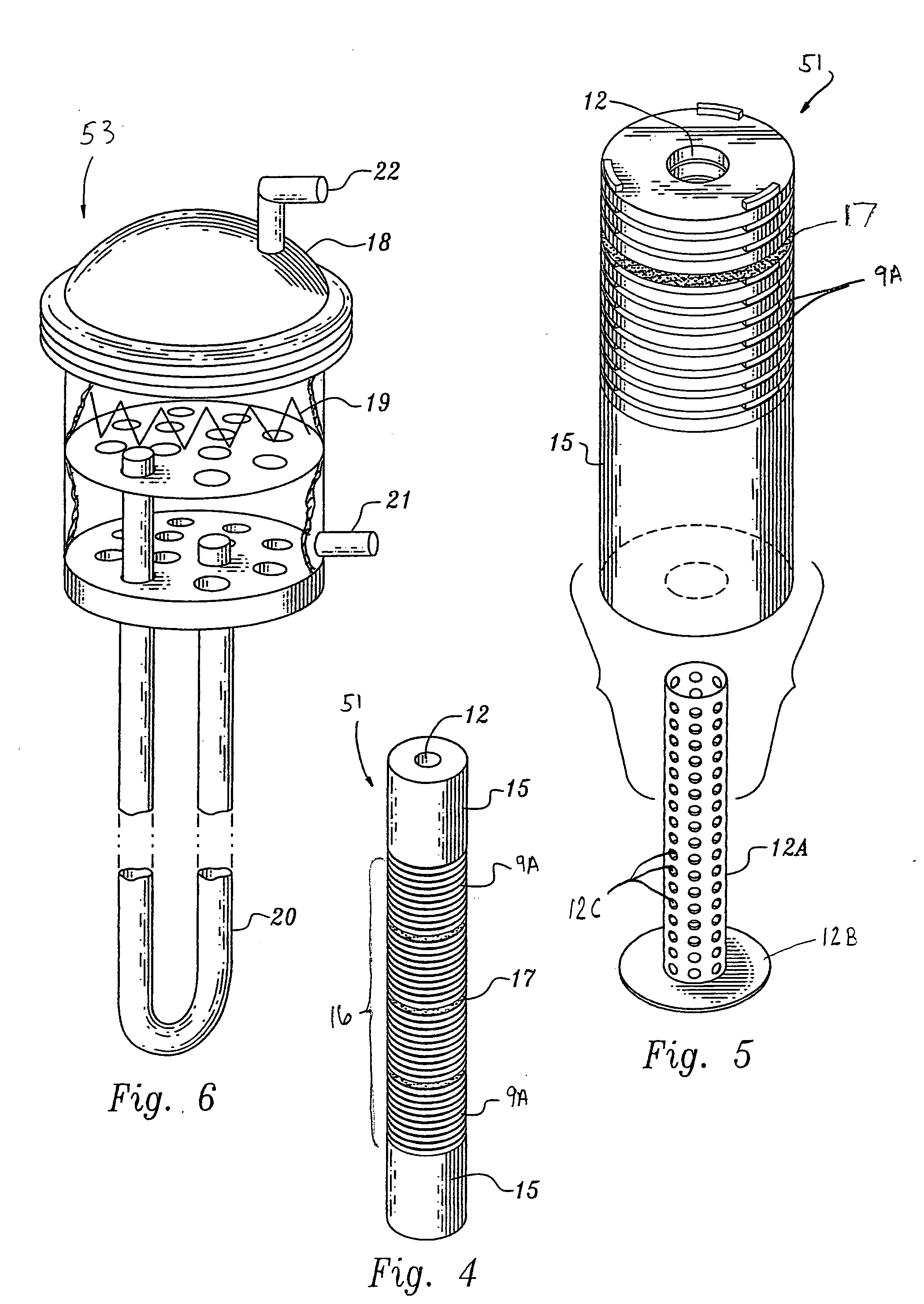 Reactor tray vertical geometry with vitrified waste control