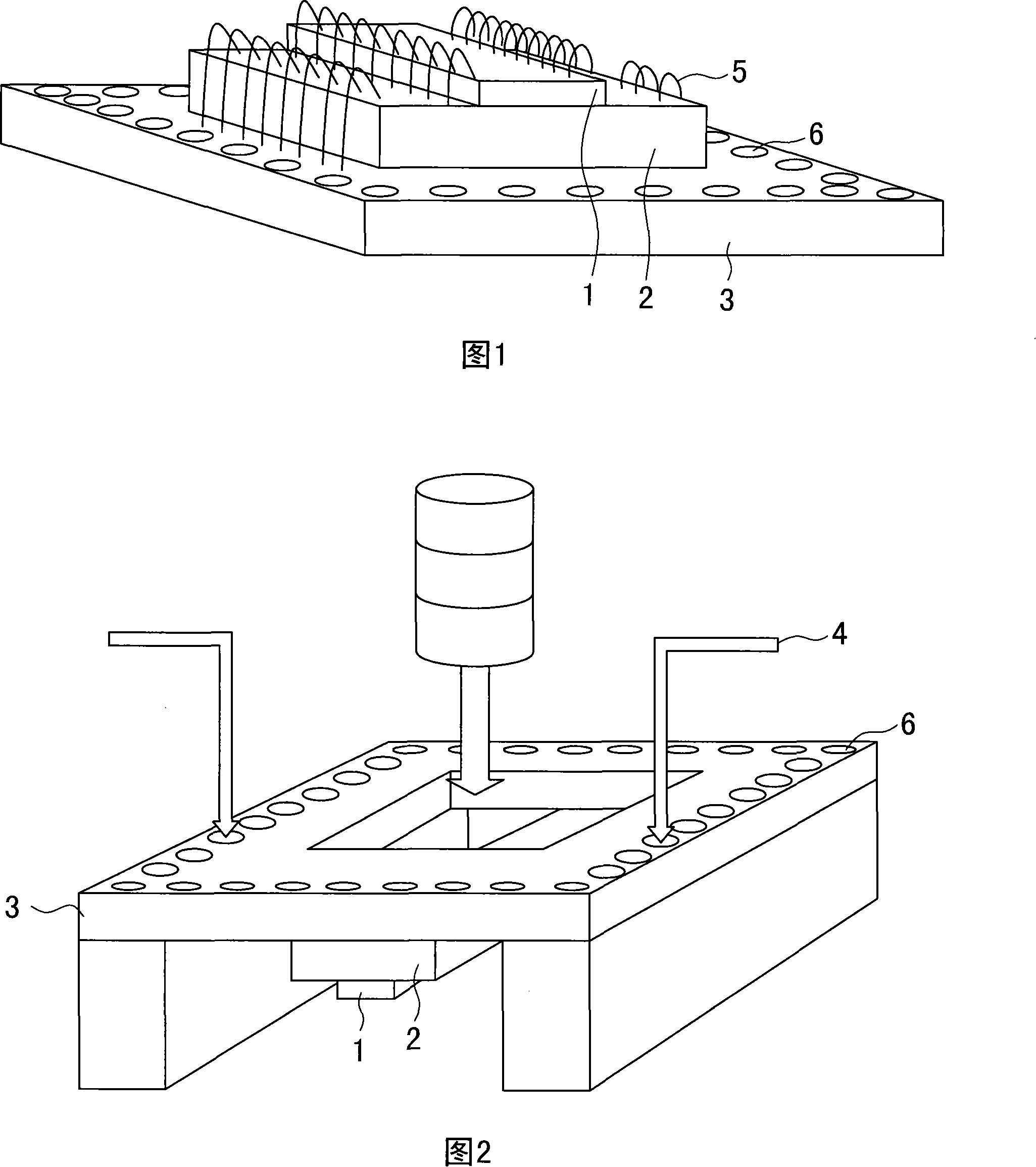 Method and subassembly for testing two-sided chip photoelectric performance