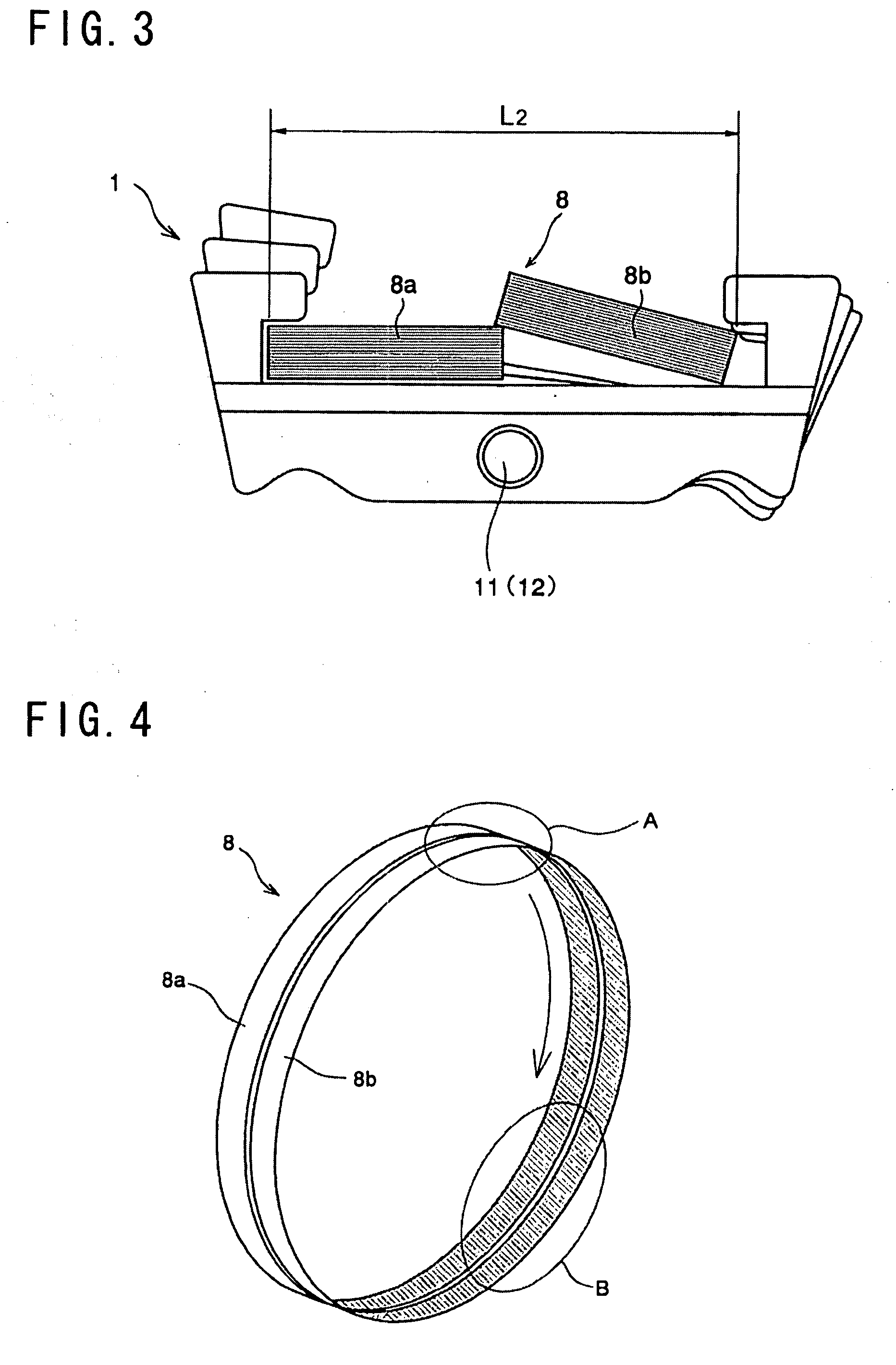 Driving belt and method for assembling same