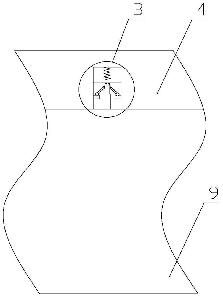 Cleaning device for sedimentation tank