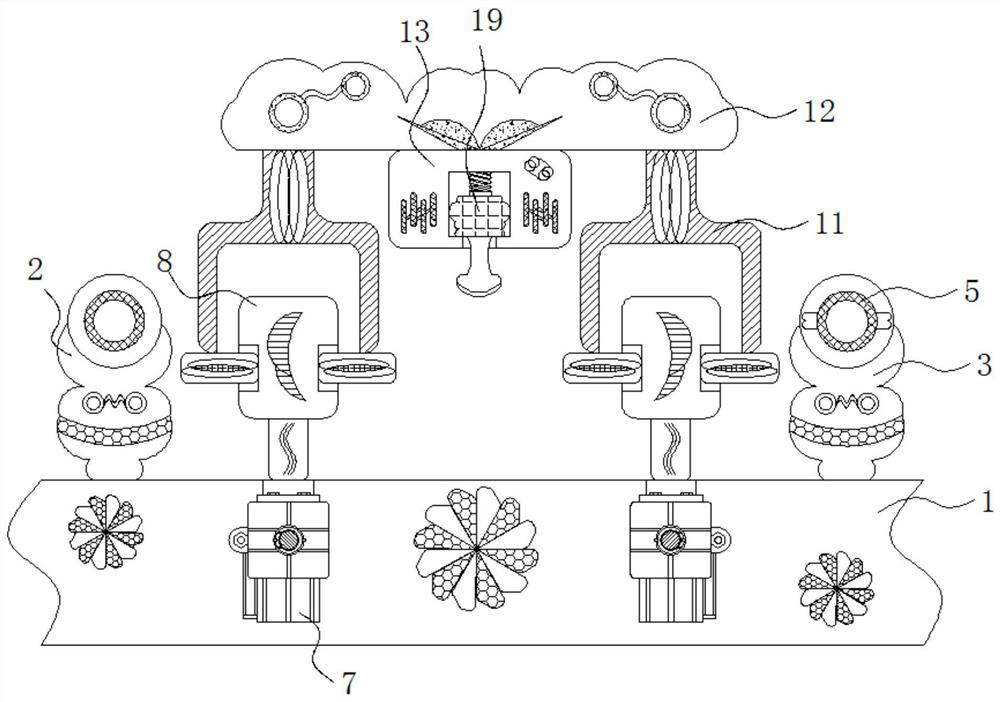 Automatic yarn elasticity recovery degree testing device