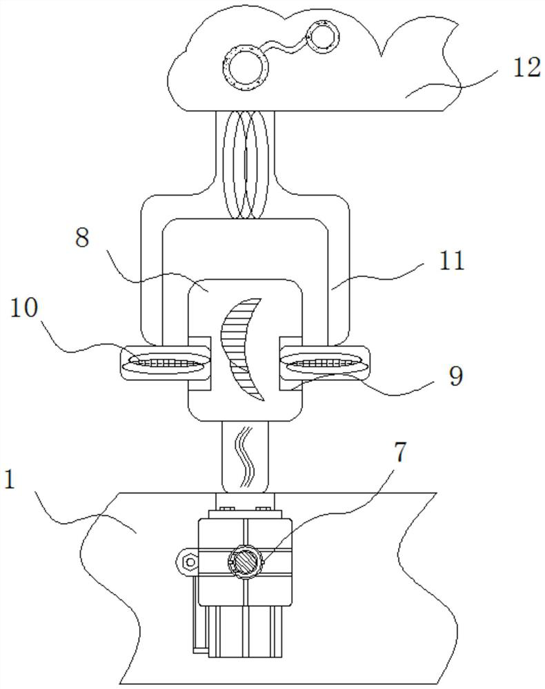 Automatic yarn elasticity recovery degree testing device