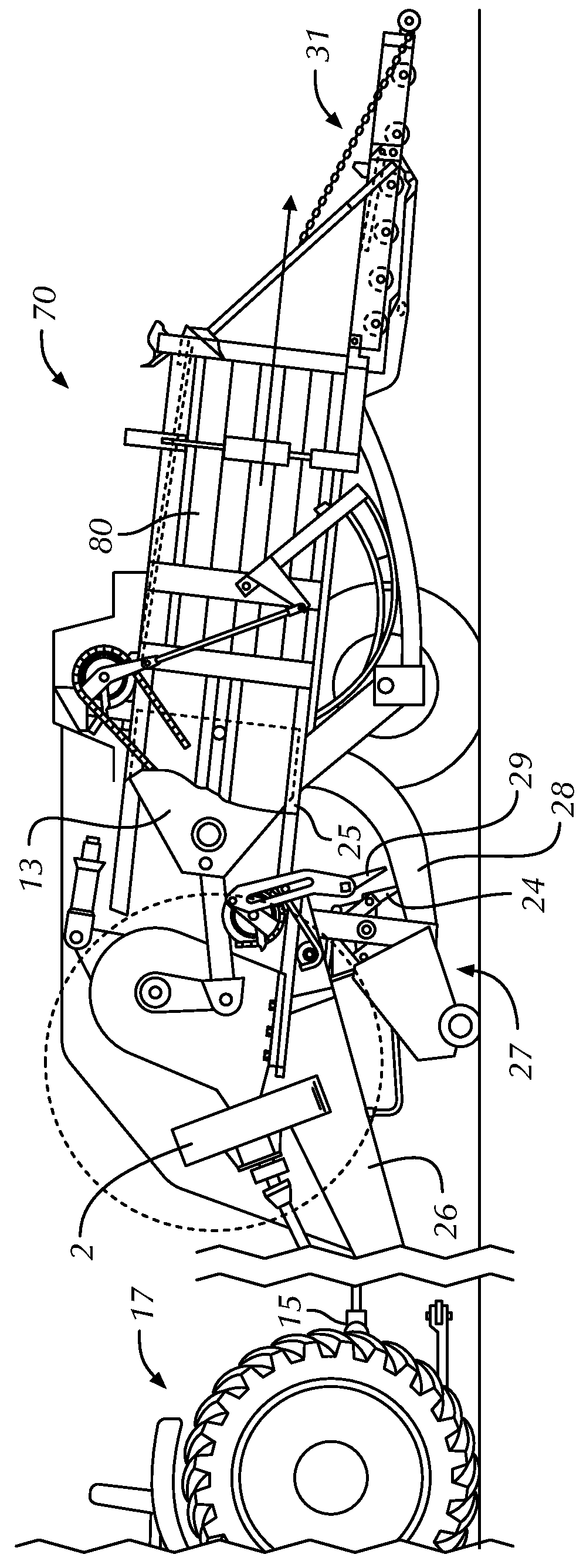 Agricultural Baler with Auxiliary Motor