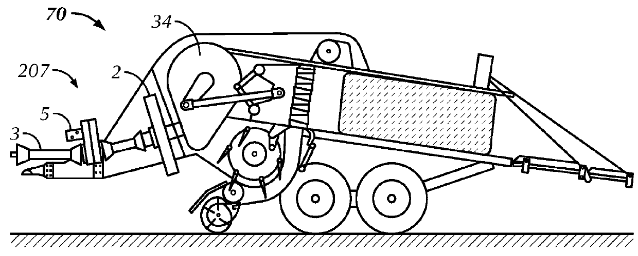 Agricultural Baler with Auxiliary Motor