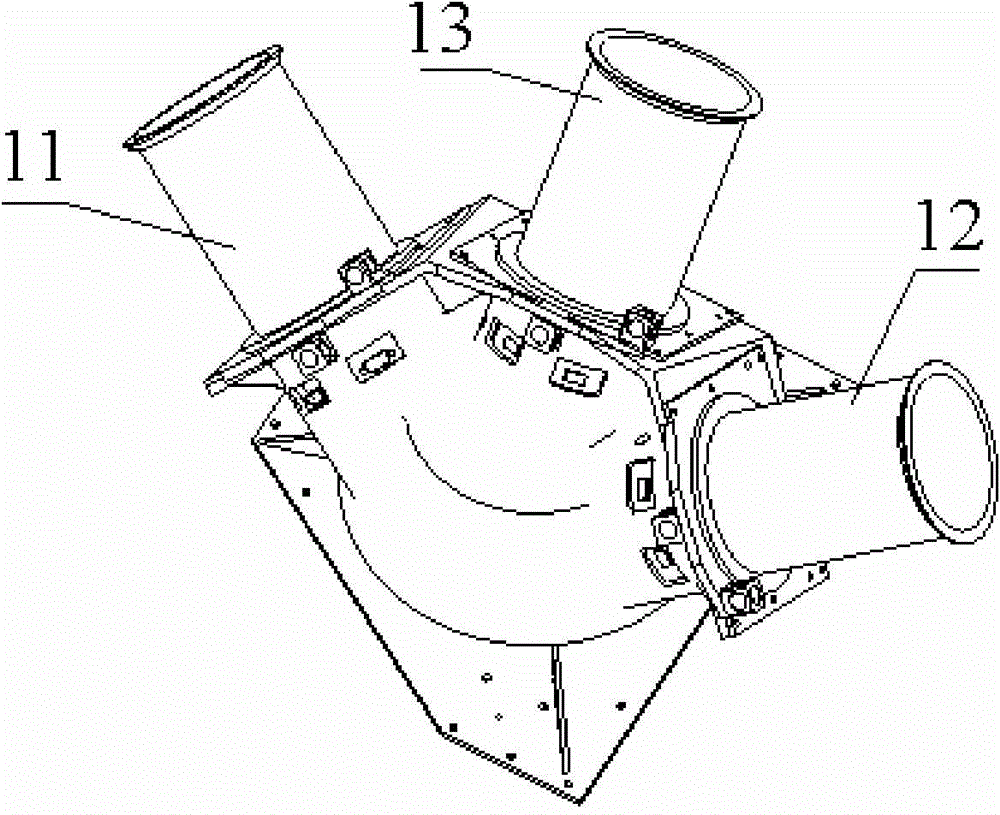 Integrated mounting bracket for star sensors