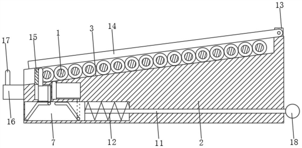 Picking and placing device for medical aseptic cotton swab