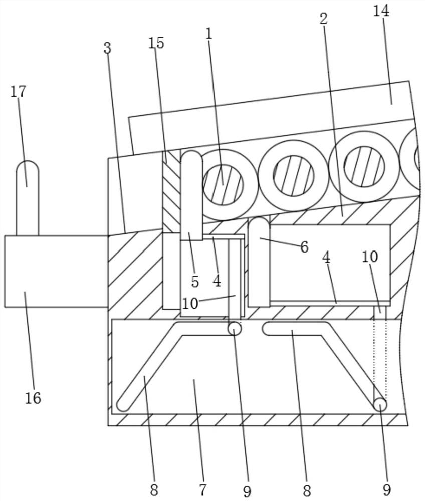 Picking and placing device for medical aseptic cotton swab