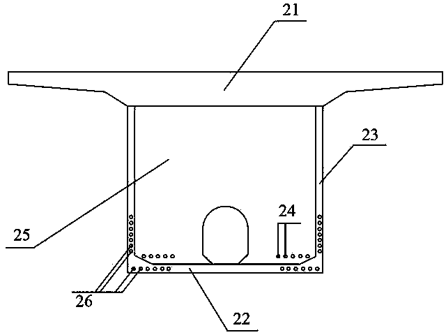 Combined box girder sea-crossing bridge and construction method thereof