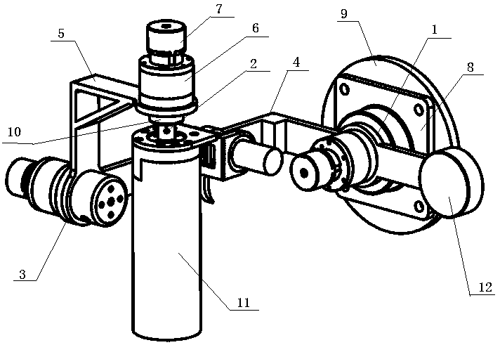 A Three-dimensional Rotary Mechanism with Force Feedback and Rotational Attitude Measurement