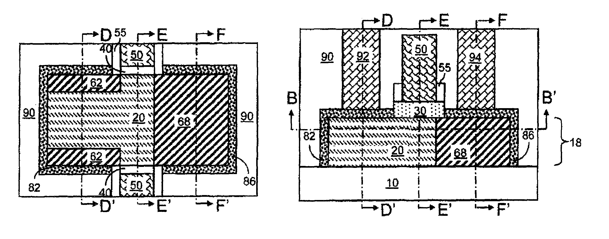 Body contacted hybrid surface semiconductor-on-insulator devices