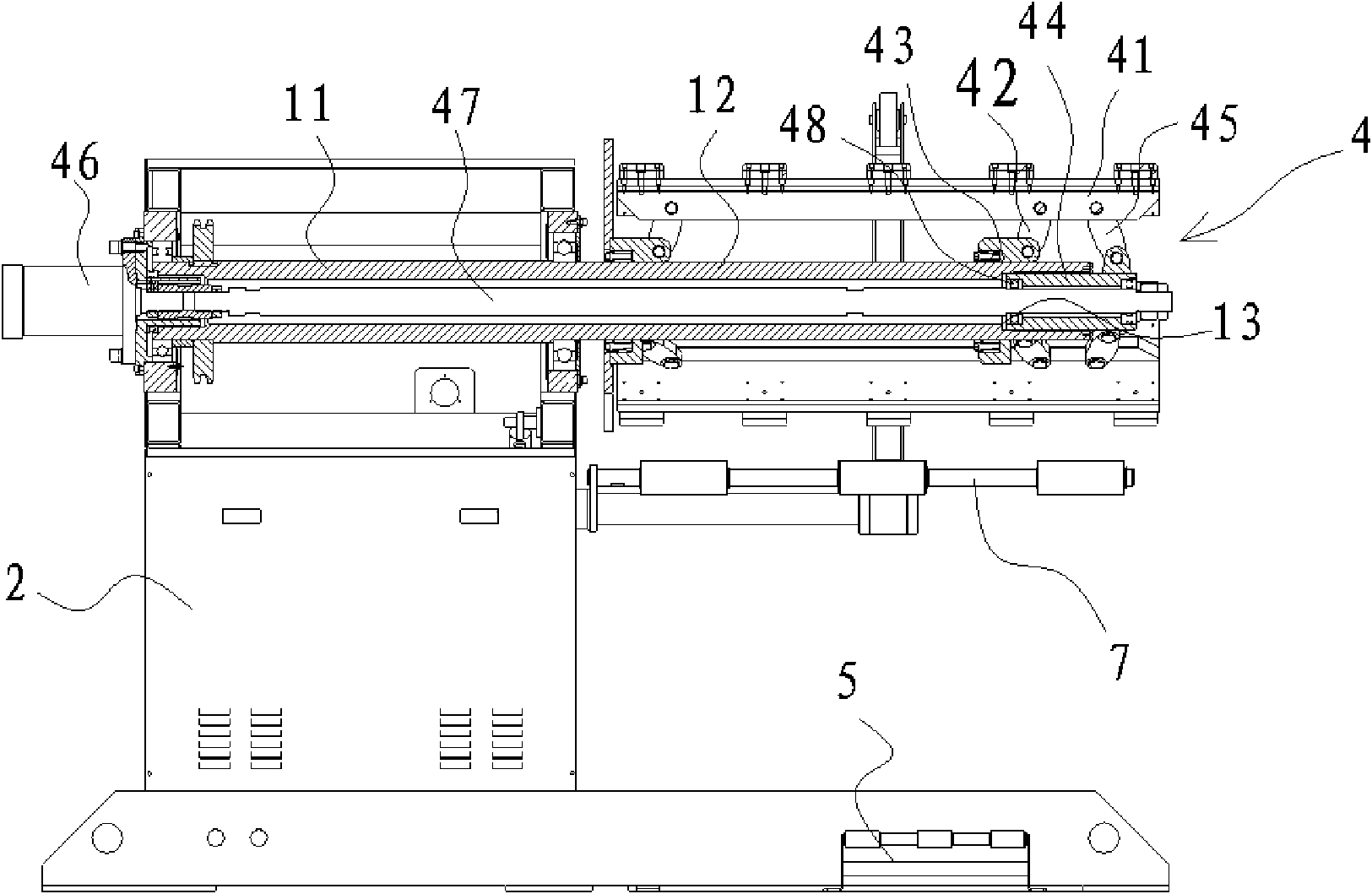 Steel coil feeding and speed controlling device of full-automatic uncoiler