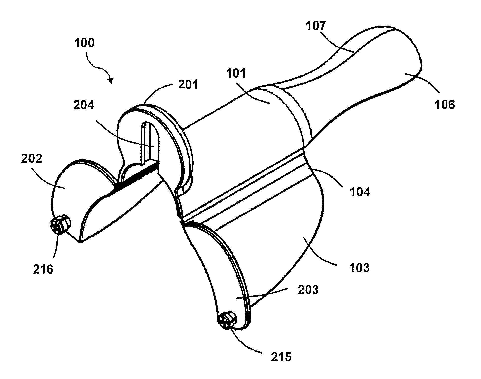 Minimally obstructive retractor