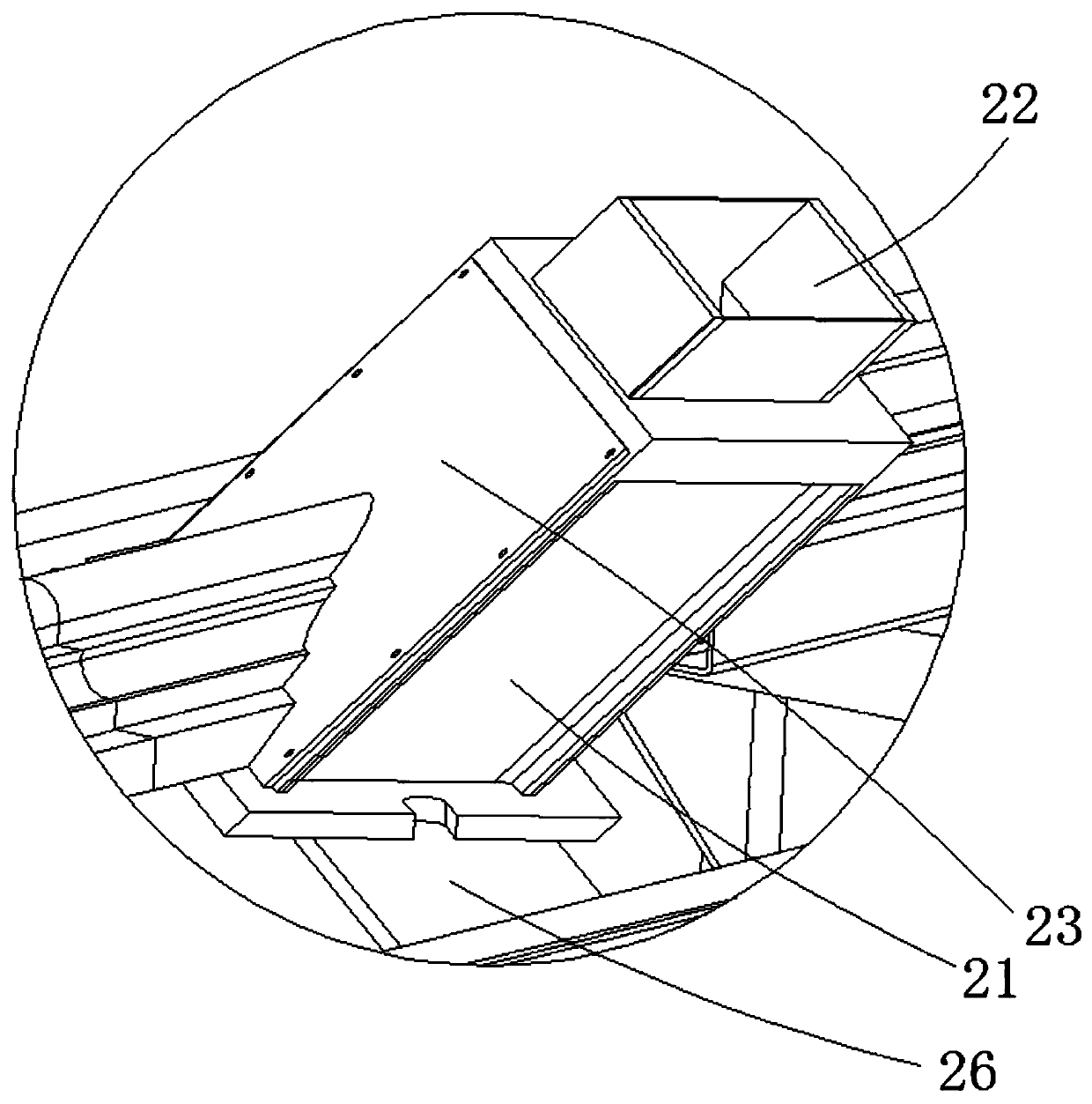 Integrated production line for net covering and coating of line, and production method thereof