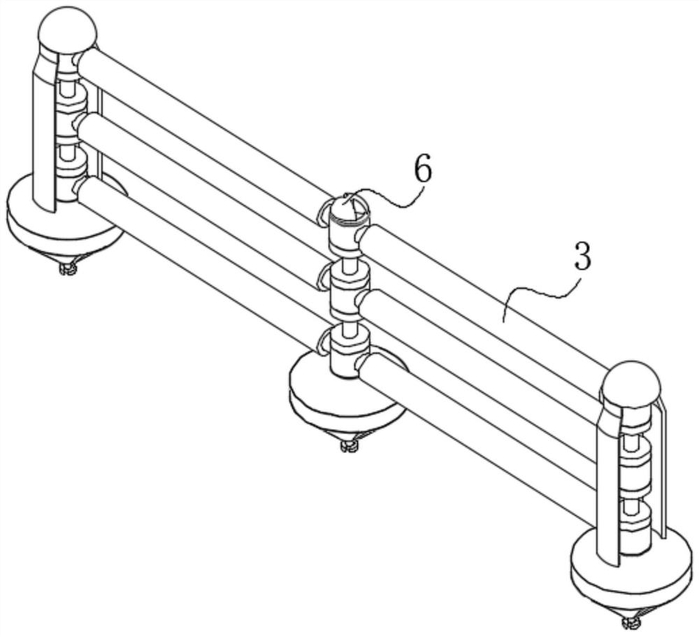 Anti-collision guardrail for highway traffic informatization safety facility engineering