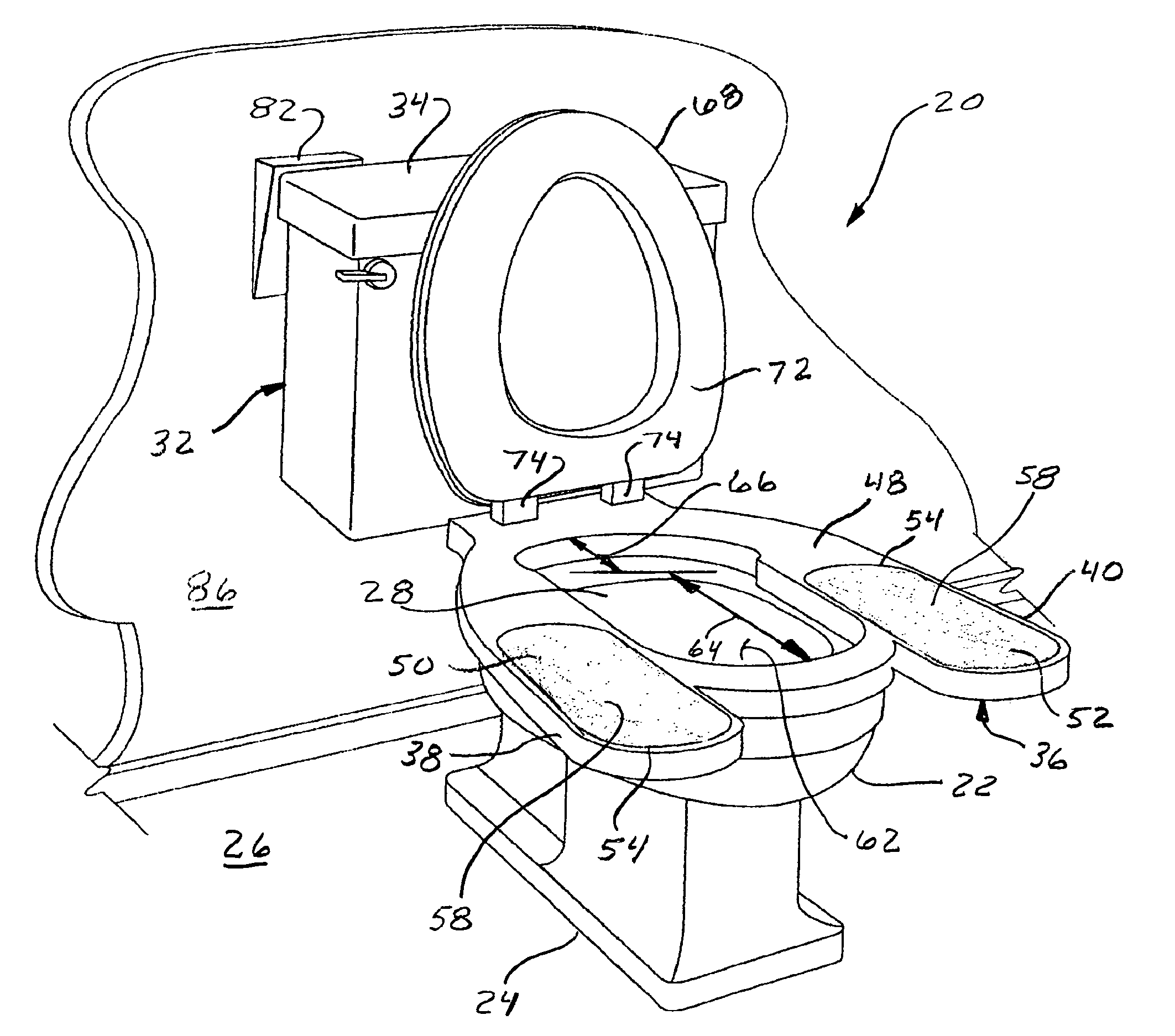 Method and apparatus for defecation and urination