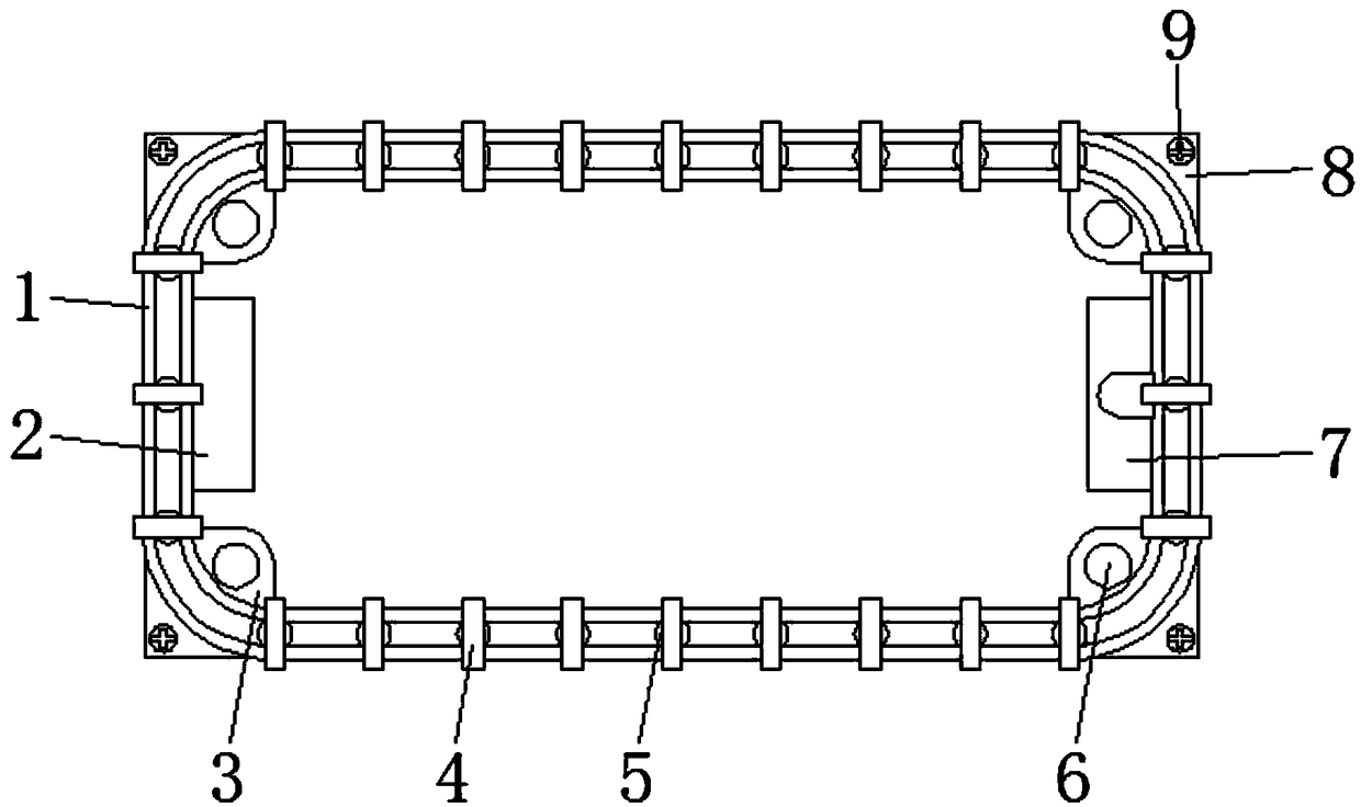 Automatic garment conveying wardrobe rotating mechanism