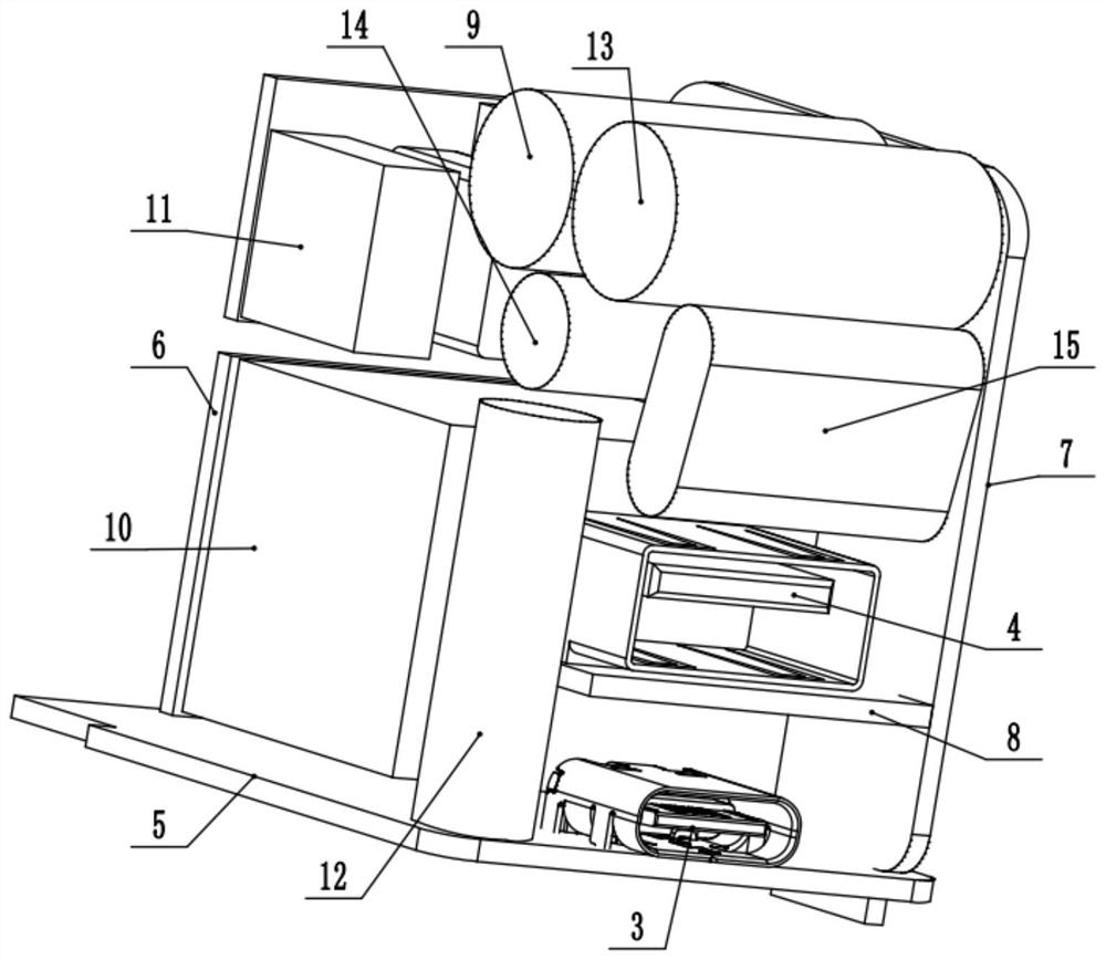 Subminiature double-port output GaN fast charging device