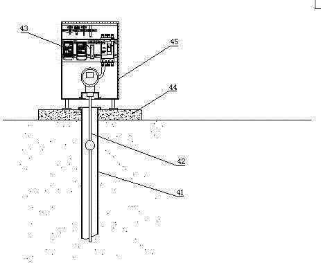 Automatic intelligent paddy field irrigation system and method for irrigating fields by aid of same