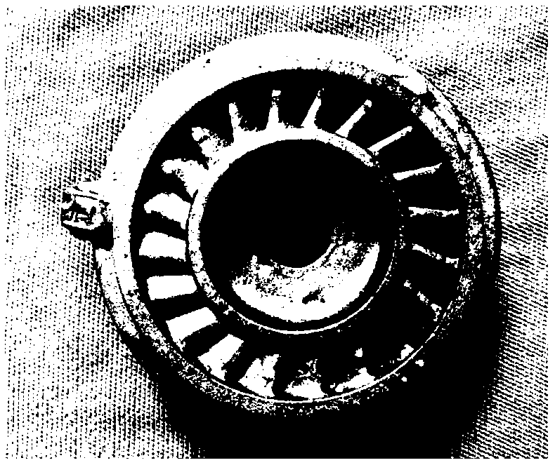 Method for repairing flaws of titanium-aluminum intermetallic compound castings