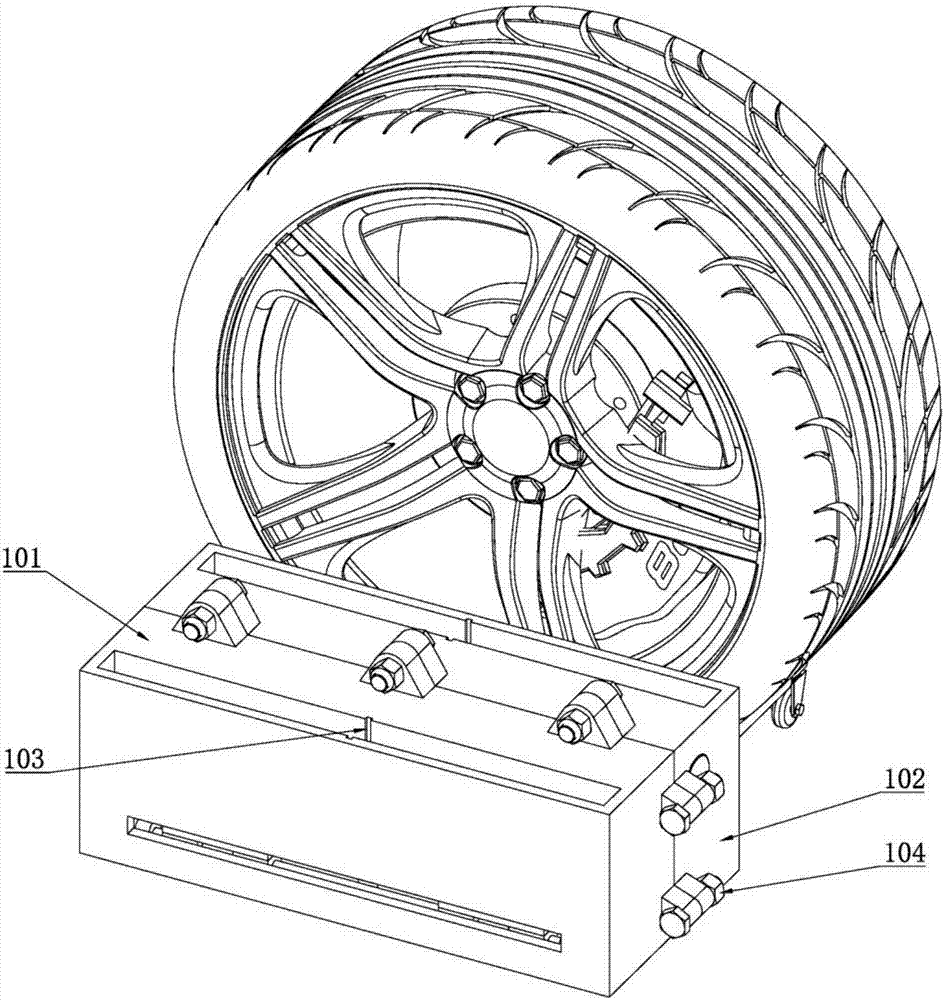 Household car moving device