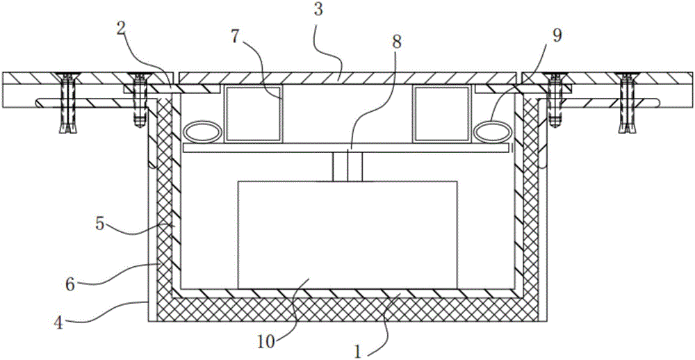 Lifting doorsill device for soundproof door