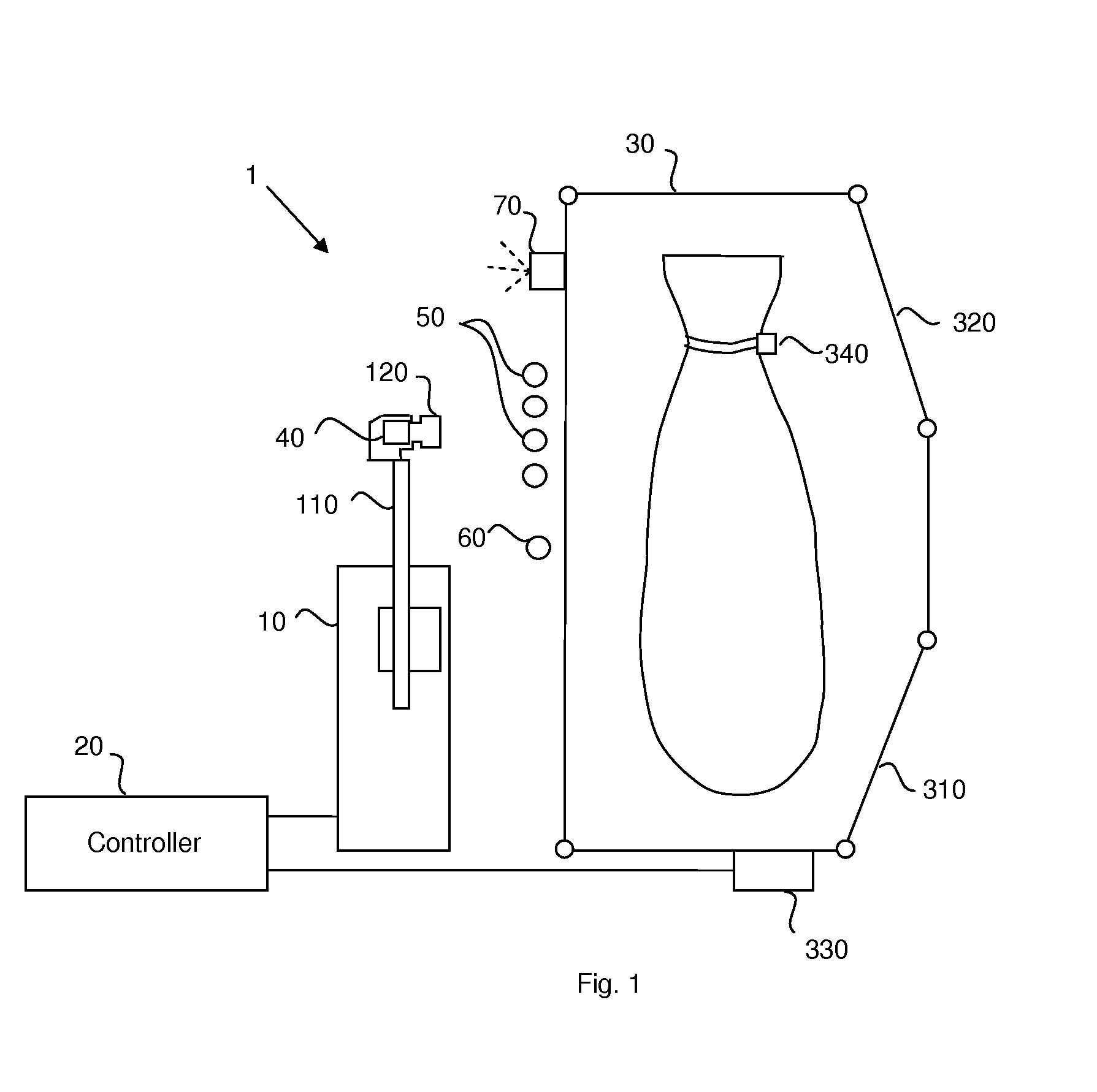 Method and apparatus for protecting an optical detection device from contamination