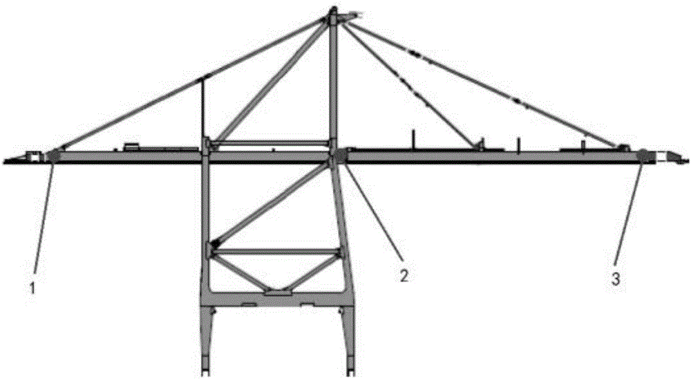 Quay crane structure detection system based on quadrotor unmanned aerial vehicle