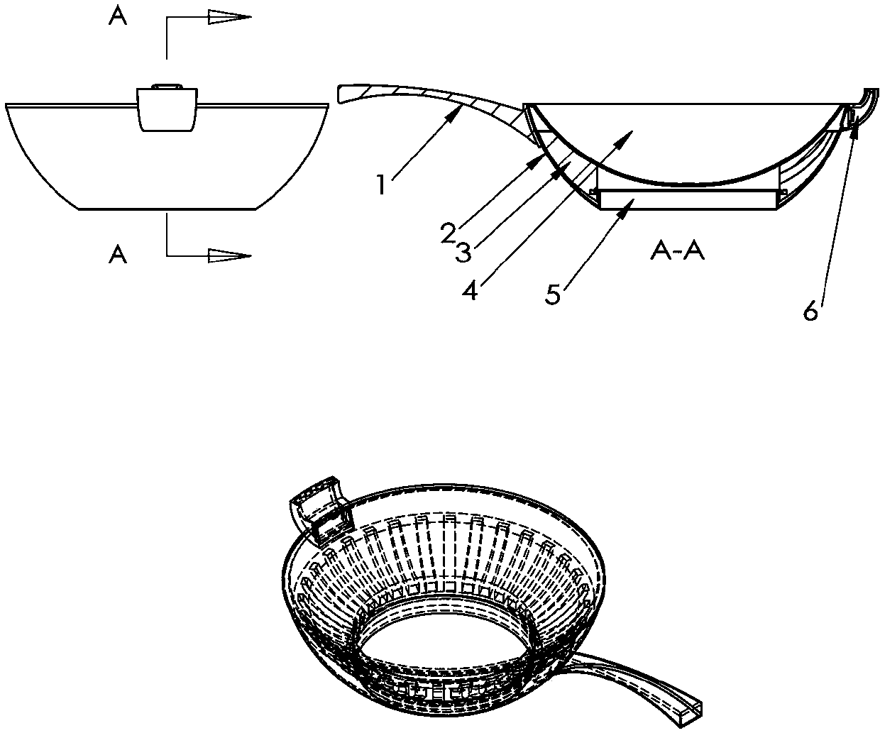 Energy-saving wok