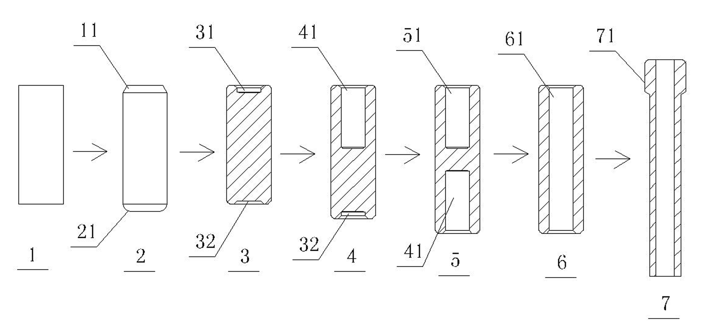 Method for manufacturing hose connector core