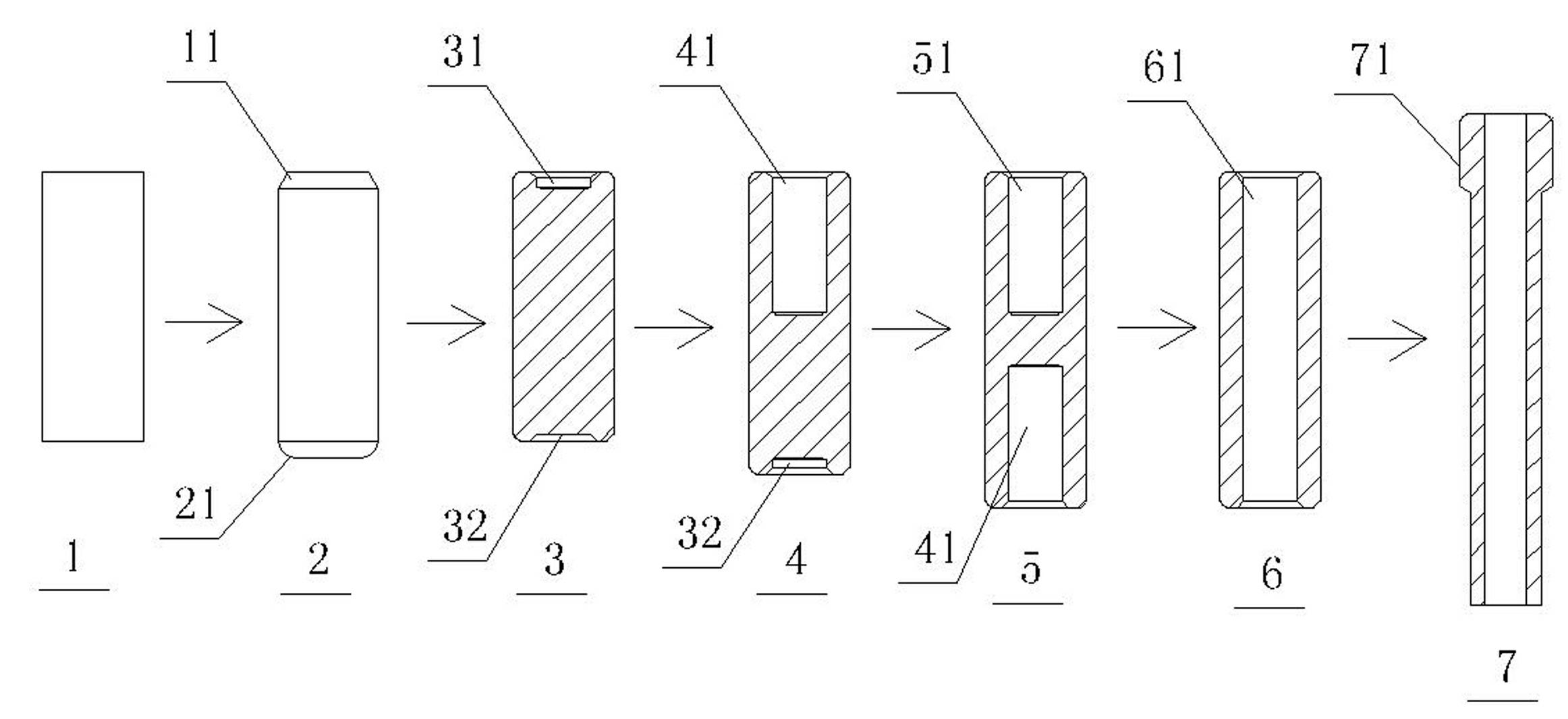 Method for manufacturing hose connector core