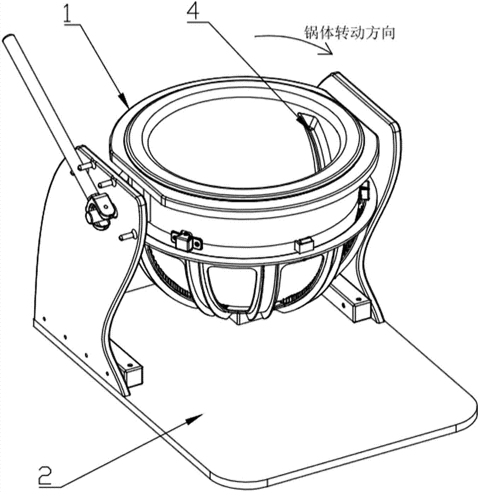 Boiler container of automatic cooker