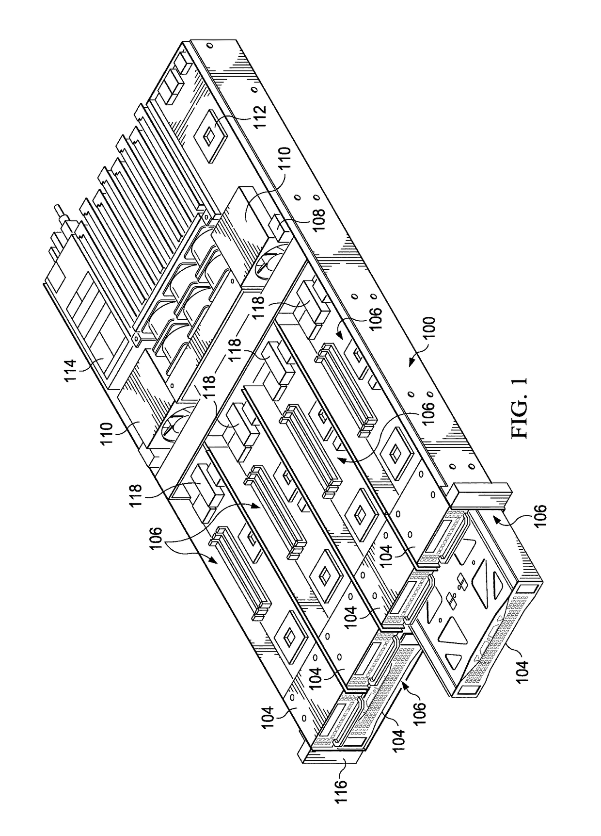 Methods and systems for associating peripheral information handling resources to compute nodes in a modular information system chassis